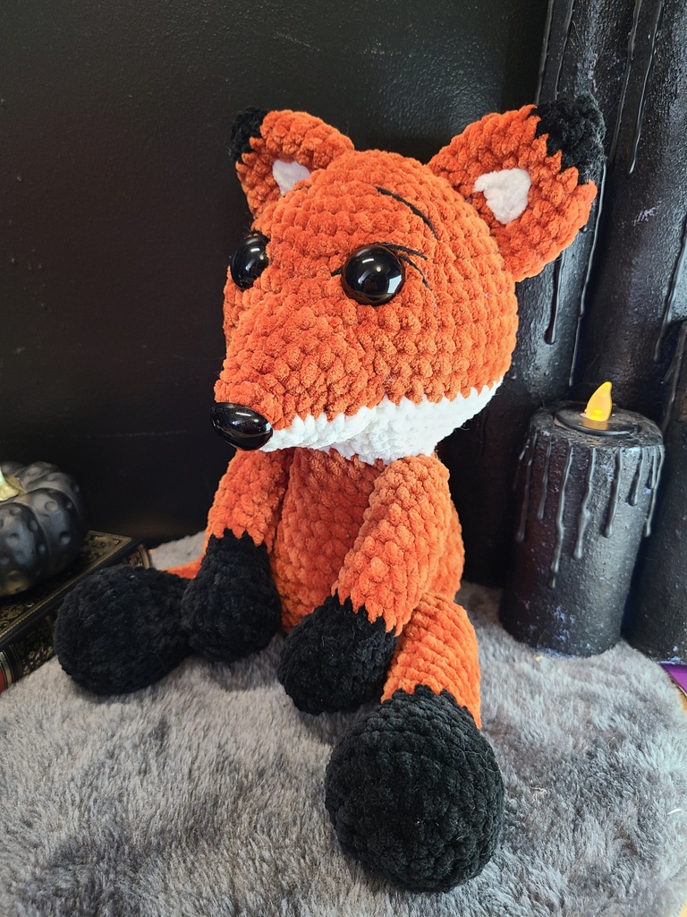 Peluche Renard assis