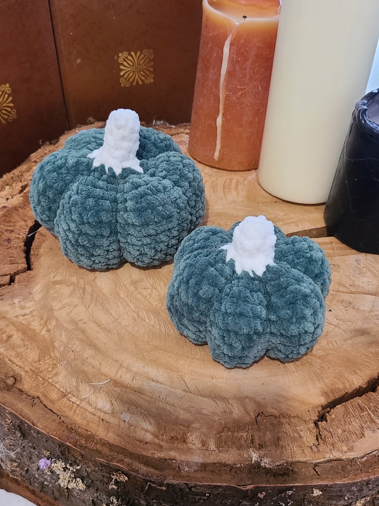 Citrouille en crochet deco