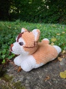 husky en crochet