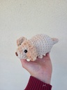 Peluche en crochet chien