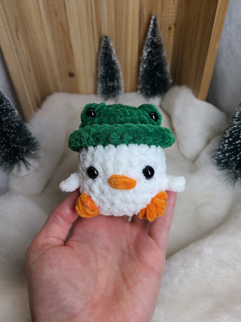 Oie grenouille crochet