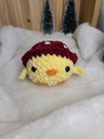 Canard chapeau champignon crochet