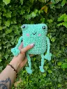 peluche grenouille