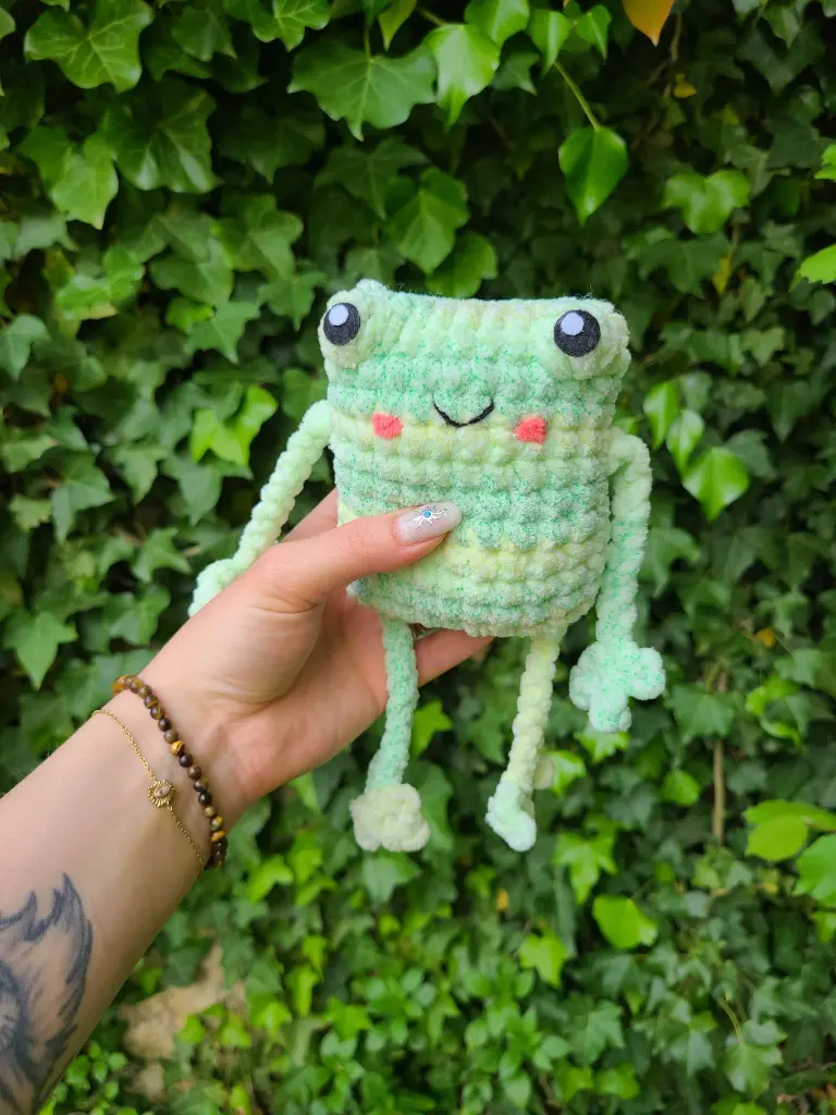 grenouille au crochet