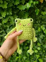 grenouille carré crochet