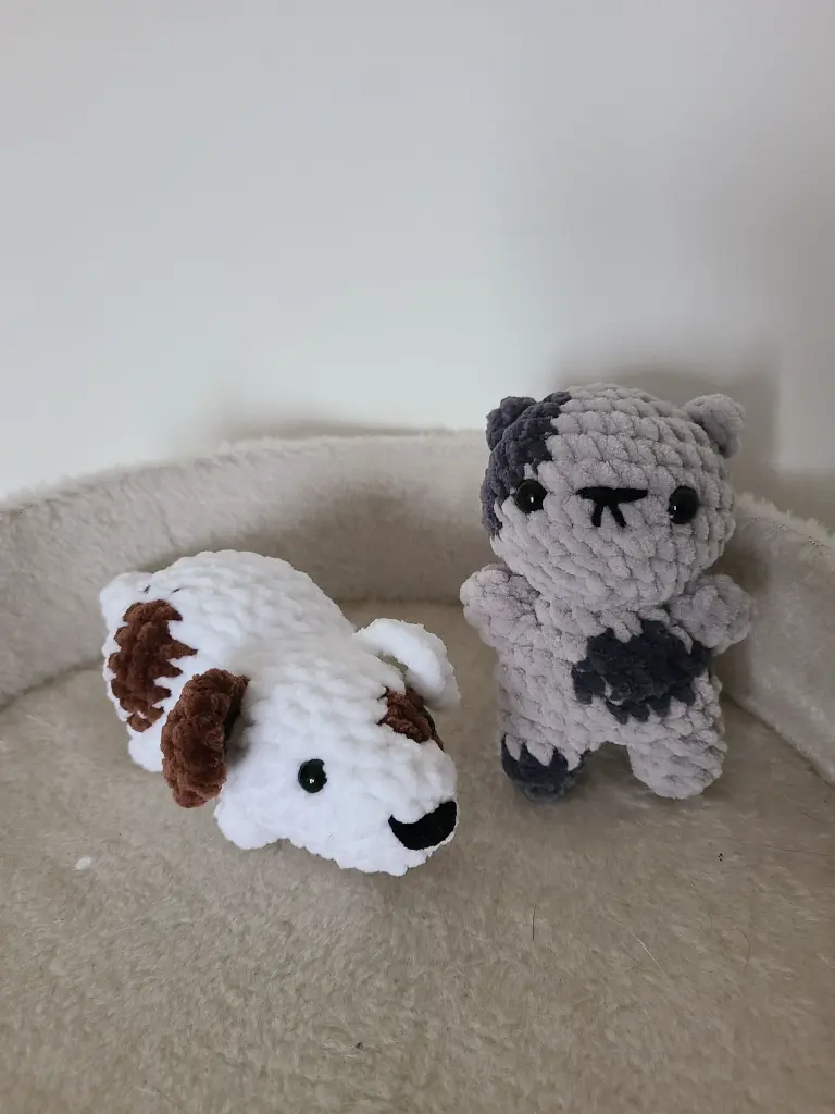 animal de compagnie peluche au crochet