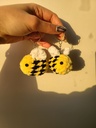 porte clé abeille crochet