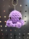 porte-clés pieuvre crochet