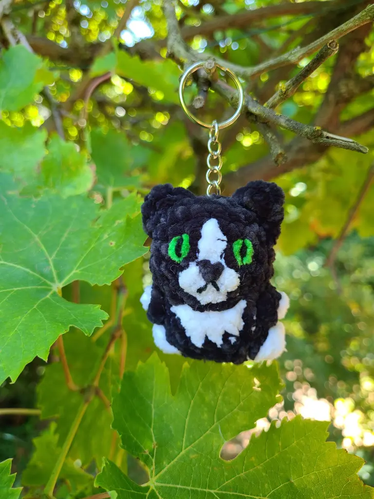 Porte clé chat