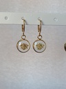 Boucles d'oreilles Abeille