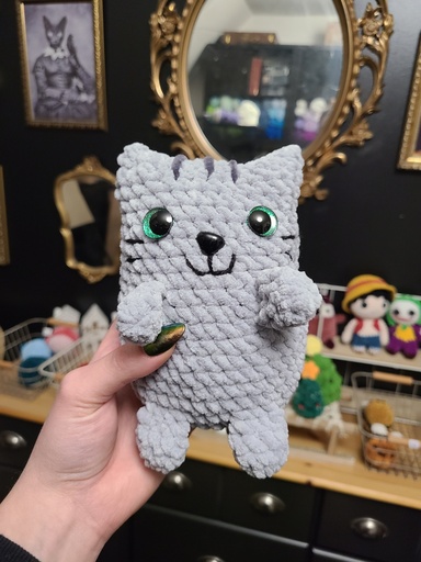Peluche à l'éffigie de ton chat