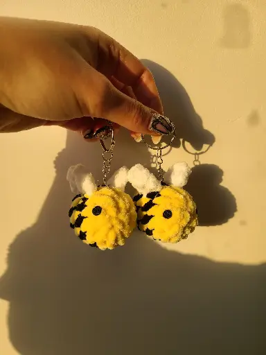 Porte clé Abeille