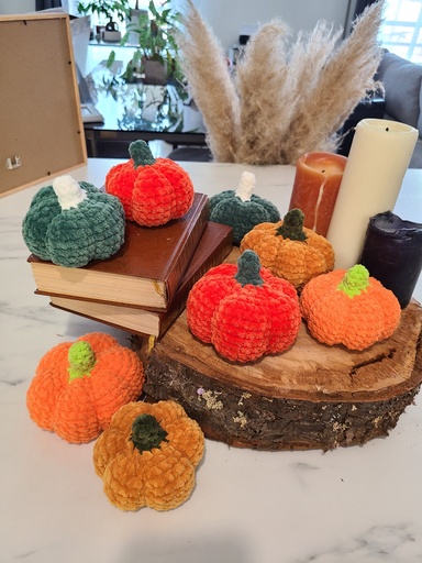 Citrouille en crochet